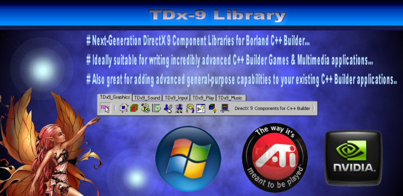 -= Info about the TDx9_Library v1.00 =-